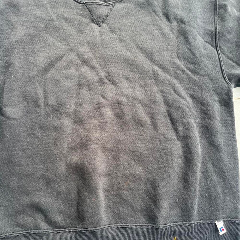 Vintage Russell Athletic Streetwear Y2K Blank Crewneck Sweatshirt - Picture 5 of 8